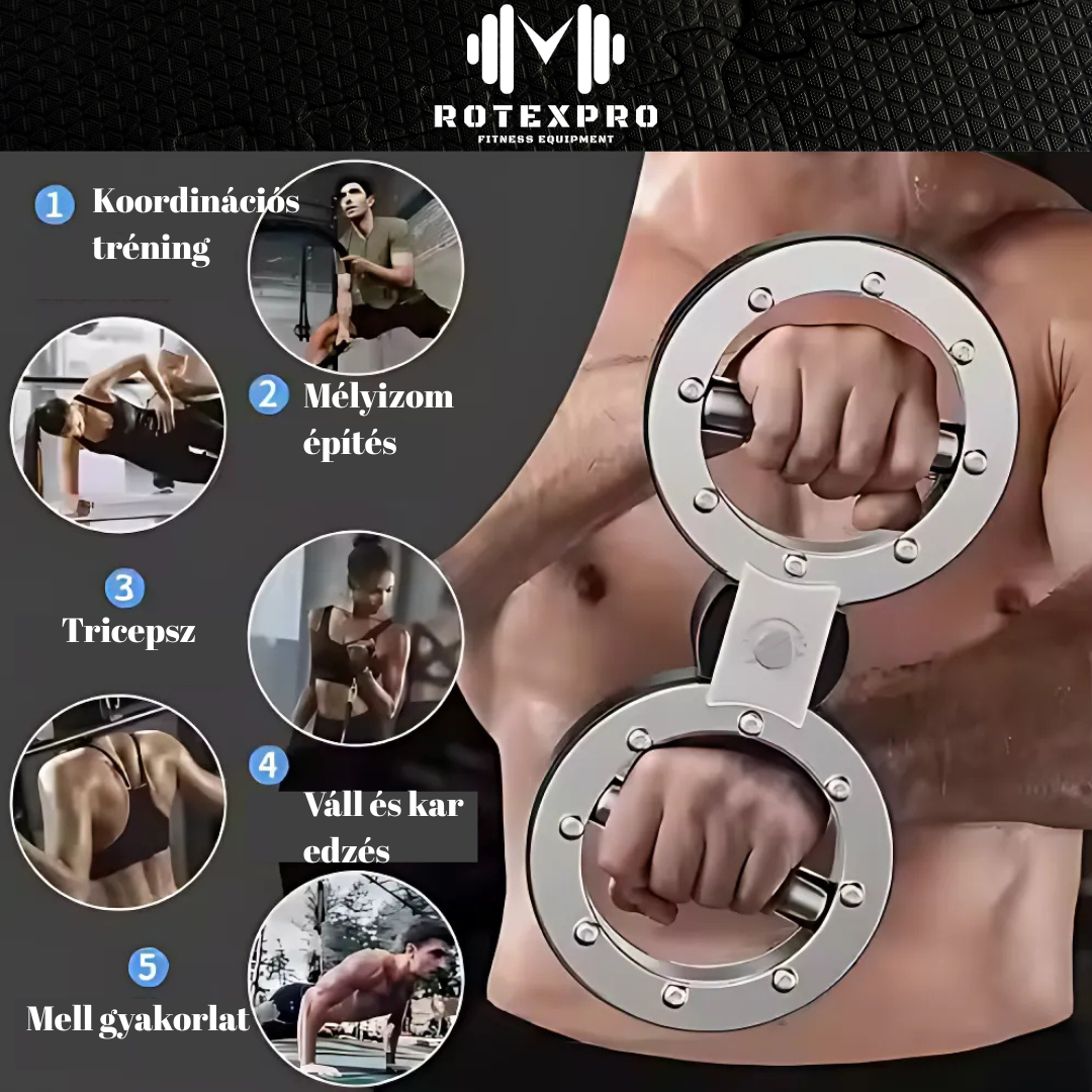 Rotexpro forgókaros edzőgép